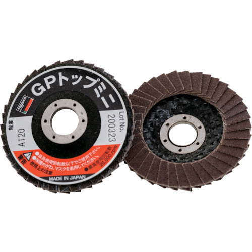 TRUSCO GP Top Mini Φ50X Hole Diameter 10.0mm #120 (5 pieces) GP5010A-120 1 box