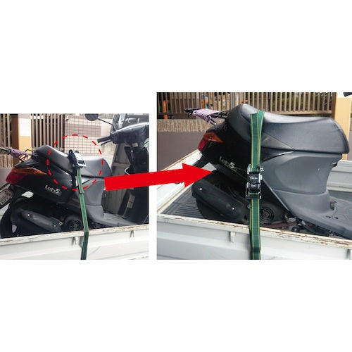 유타카 메이크업 벨트 하체기 코브라 50mm×5m×1m J후크 V50-J 1대