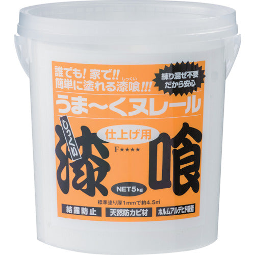 日本プラスター　うま〜くヌレール　５ｋｇ　白色　12UN01　1 個