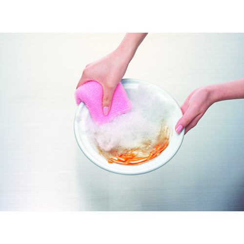 3M Scotch-Brite Rich Foaming Net Sponge Pink WNT-77KP 1 piece