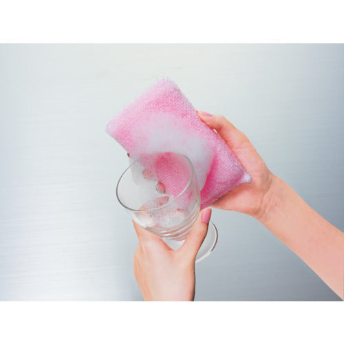 3M Scotch-Brite Rich Foaming Net Sponge Pink WNT-77KP 1 piece