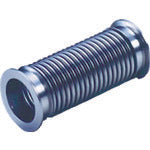 ＮＦＫ　ＫＦフランジ式真空フレキシブルホース　継手ＳＵＳ３０４（チューブＳＵＳ３１６Ｌ）　ＫＦ１６×５００Ｌ　NK2300KF-CLT-316L/304-16-500　1 本