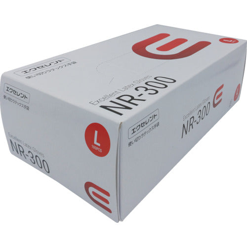 Sanko Excellent Latex Gloves NR-300 L 100 pieces 219040 1 box
