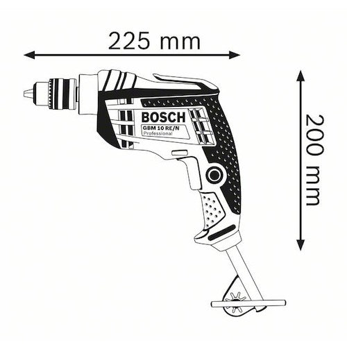 Bosch electric drill GBM10RE/N 1 unit