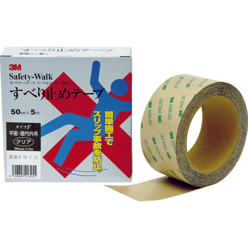 ３Ｍ　セーフティ・ウォーク　タイプＦ　５０ｍｍＸ５ｍ　クリア　F CLE 50X5　1 巻