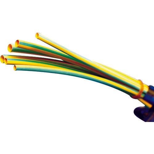 PANDUIT 열수축 튜브 표준 타입 옐로우 그린 1상자(봉투)=25개 HSTT12-48-Q45 1상자