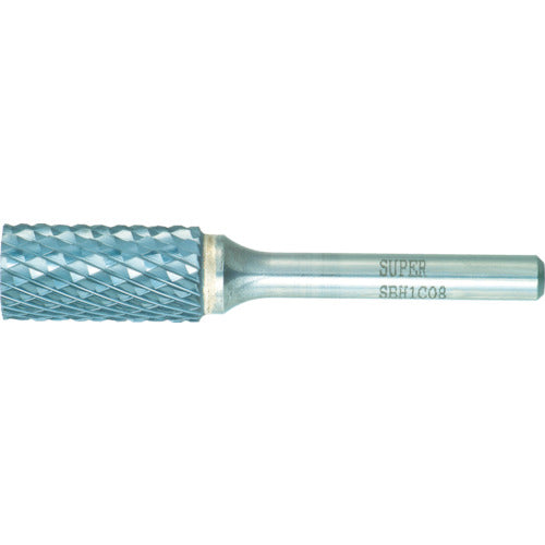 Super Super Carbide Bur Heavy Cutting Brazed Type Cylindrical Blade Diameter: 9.5mm Shaft Diameter: 6.0mm SBH1C06 1 pc