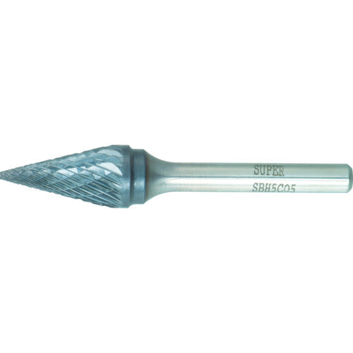 Super Super Carbide Bur Heavy Cutting Brazed Type Cone Shape Blade Diameter: 12.7mm Shaft Diameter: 6.0mm SBH5C05 1 pc