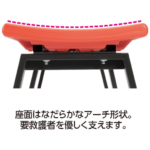 Teramoto Rescue Board Bench Rescue Orange BC-309-118-5 1 unit