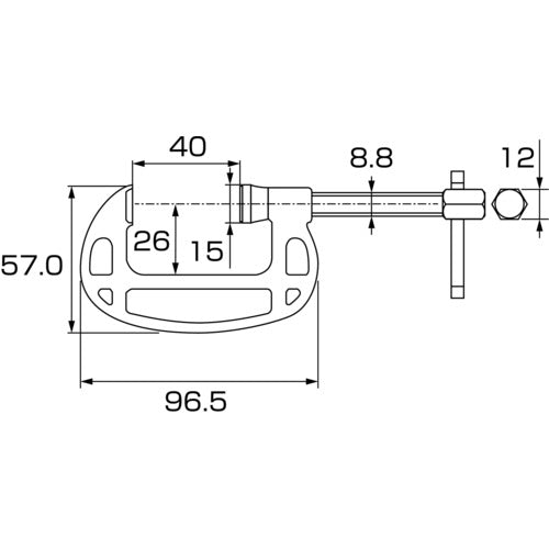 EBI Mantis Claw Vise Standard (B Type) 38mm B38V 1 piece