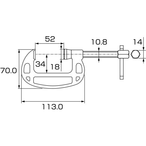 Shrimp Mantis Claw Standard (B Type) 50mm B50V 1 piece