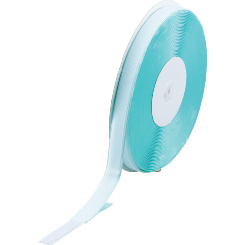 ＴＲＵＳＣＯ　マジックテープ［［Ｒ下］］　糊付Ｂ側　幅２５ｍｍＸ長さ２５ｍ　白　TMBN-2525-W　1 巻