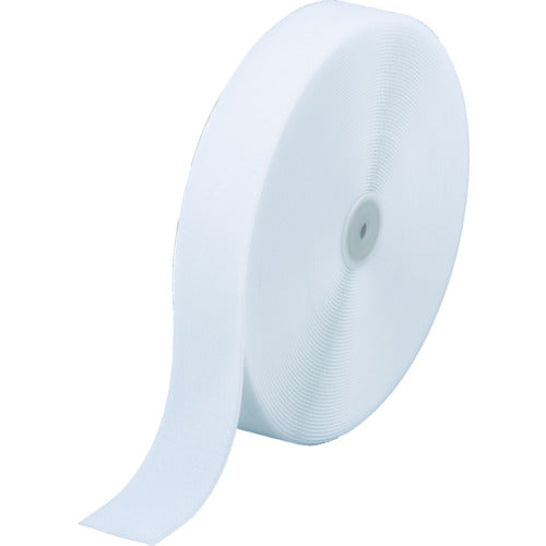 ＴＲＵＳＣＯ　マジックテープ　縫製用Ｂ側　幅５０ｍｍＸ長さ２５ｍ　白　TMBH-5025-W　1 巻