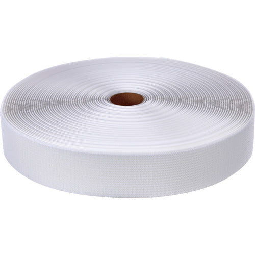 TRUSCO Free Magic [R Down] Binding Tape Single Sided Width 50mm x Length 25m White MKT-50B-W 1 Roll