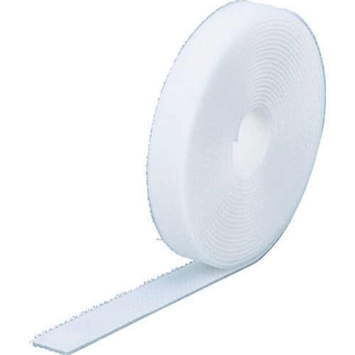 ＴＲＵＳＣＯ　マジックバンド［［Ｒ下］］結束テープ　両面　幅２０ｍｍＸ長さ５ｍ白　MKT-2050-W　1 巻