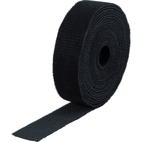 ＴＲＵＳＣＯ　マジックバンド［［Ｒ下］］結束テープ　両面　幅４０ｍｍＸ長さ５ｍ黒　MKT-4050-BK　1 巻