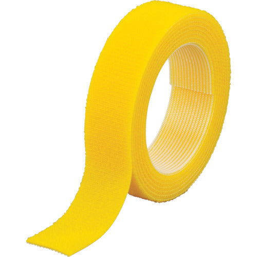 ＴＲＵＳＣＯ　マジックバンド［［Ｒ下］］結束テープ両面　幅２０ｍｍ長さ１．５ｍ黄　MKT-2015-Y　1 巻