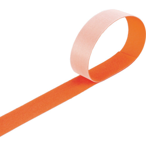 ＴＲＵＳＣＯ　マジックバンド［［Ｒ下］］結束テープ両面幅４０ｍｍ長さ３０ｍオレンジ　MKT-40W-OR　1 巻