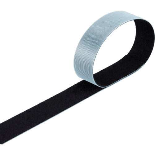 ＴＲＵＳＣＯ　マジックバンド［［Ｒ下］］結束テープ両面　幅４０ｍｍＸ長さ３０ｍ黒　MKT-40W-BK　1 巻