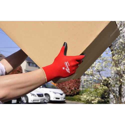 Towaron Nitrile Backless Gloves Power Glove ZERO Red M 516-M 1 pair