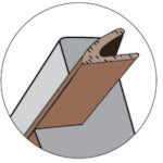 ニトムズ　ドア窓用気密パッキンＶ型　G0104　1 巻