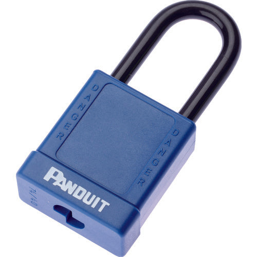 PANDUIT Non-conductive Padlock for Lockout, Blue, PSL-8BU, 1 pc