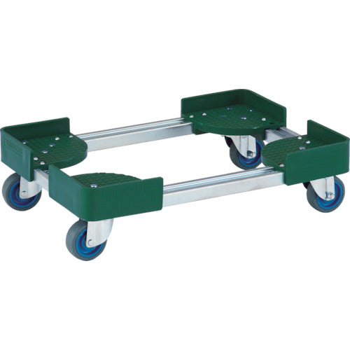 TRUSCO Extendable Container Cart, Inner Dimensions 300-400 x 400-500, Steel, FCD-3040-ALG, 1 Unit