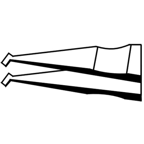 ｉｄｅａｌｔｅｋ　耐酸耐磁ステンレスＳＭＤピンセット　１２０ｍｍ　直型タイプ　SM108-SA-1-IT　1 本