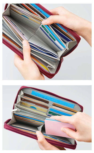 36 Cards Wallet / 95224 Wine 1 pc