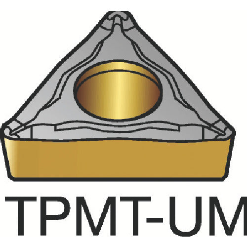 サンドビック　コロターン１１１　旋削用ポジチップ（１３０）　１１２５　TPMT 11 02 08-UM　10 個