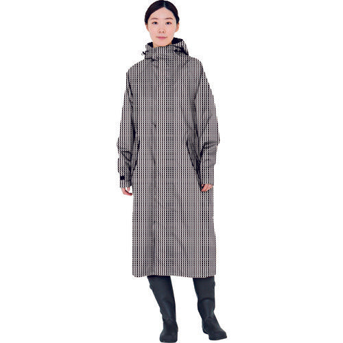 Kajimeiku 7440 Cycle Mode Raincoat Gingham L 7440-77-L 1 unit