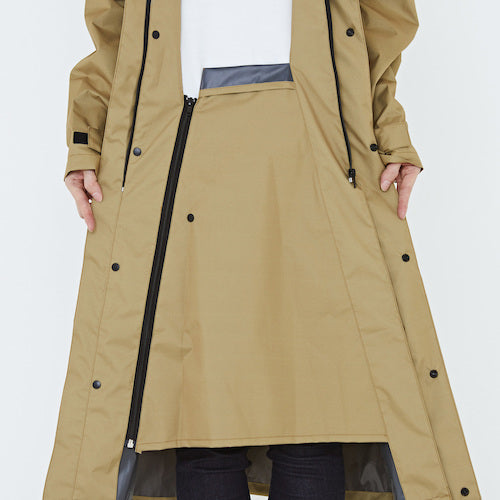 Kajimake 7440 Cycle Mode Raincoat Beige M 7440-04-M 1 unit