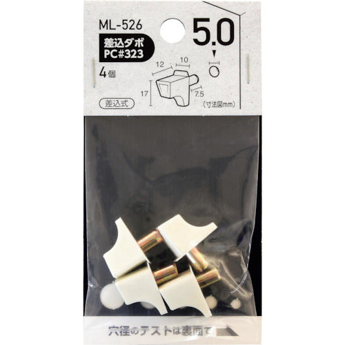 WAKI 삽입 다보 PC #323 5×10mm ML526 1봉