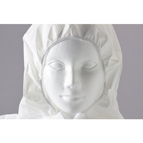 TRUSCO Non-woven Disposable Protective Clothing Hooded Jumper Size 3L TPC-F-3L 1 Piece