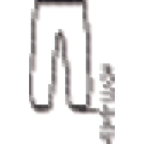 TRUSCO 부직포 일회용 보호복 바지 M 사이즈 TPC-ZM 1 착용