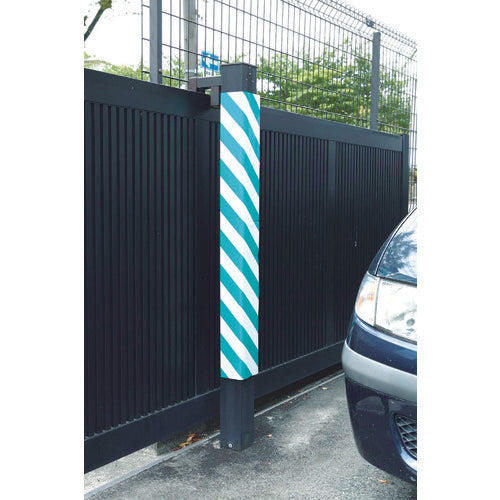 日東エルマテ　ＮＥＷトラクッション　５ｍｍ×２００ｍｍ×２ｍ　緑／白　TGW200-2　1 枚