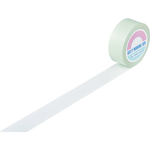 Green Cross Guard Tape (Line Tape) White GT-501W 50mm width x 100m for indoor use 148051 1 roll