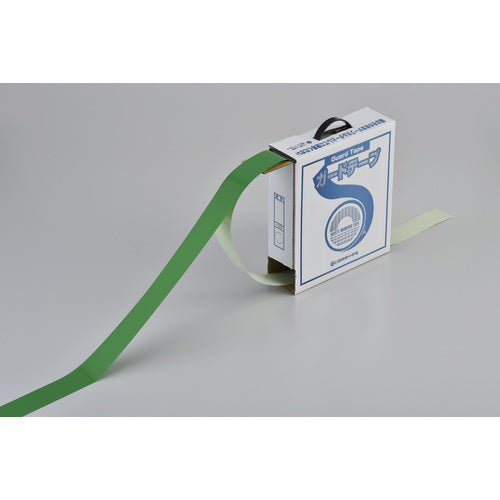 Midori Juji Guard Tape (Line Tape) Green GT-501G 50mm width x 100m for indoor use 148052 1 roll