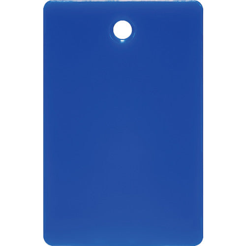 TRUSCO 스티롤 번호표 무지 직사각형 대 57X38mm 5장입 파랑 TRFL-B 1 PK