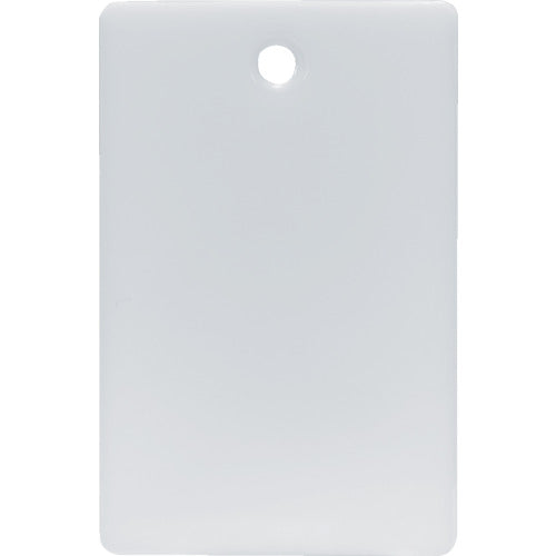 TRUSCO 스티롤 번호표 무지 직사각형 소 45X30mm 5장입 화이트 TRFS-W 1 PK