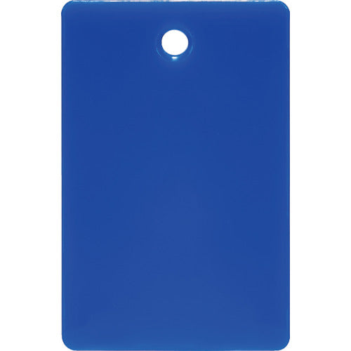 TRUSCO 스티롤 번호표 무지 직사각형 소 45X30mm 5장입 파랑 TRFS-B 1 PK