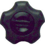 三星　フィットノブ　Ｍ６　本体／黒　キャップ／黒　（５個入り）　FIT-K-M6-BK-5P　1 袋