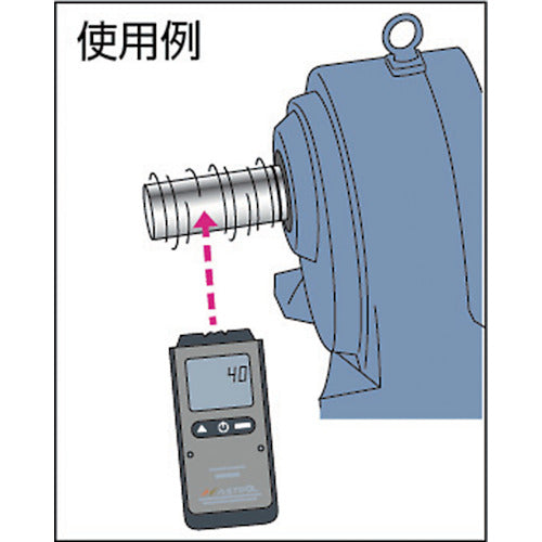 AS 엑스포켓 회전계 RM-250 2-3366-01 1개