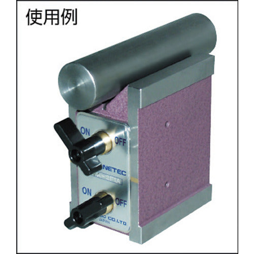 KANETEC 마그넷 블록 2면 흡착 V형 홀더 흡착력 392N KVA-2F1A 1개