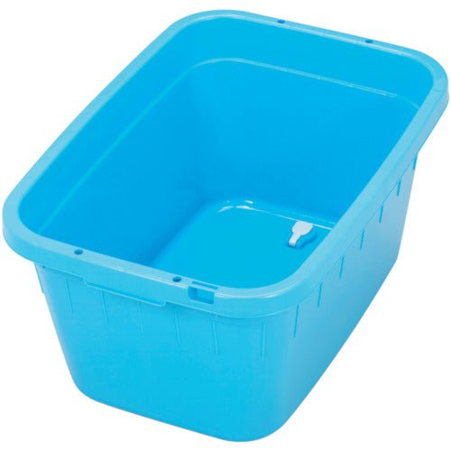 TONBO Square Basin Jumbo with Drain Plug, Blue, 60L, 799, 1 pc