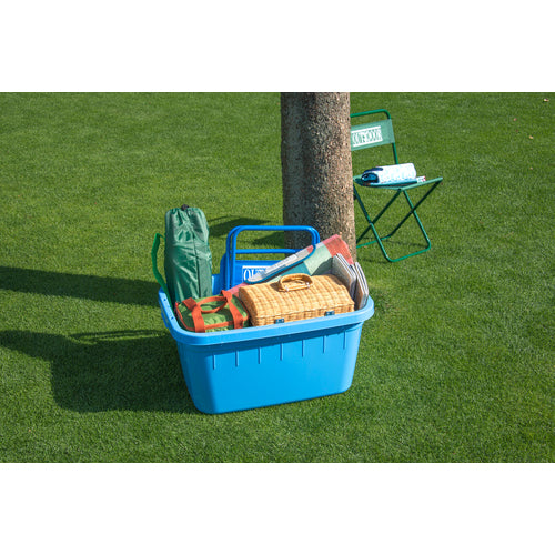 TONBO Square Basin Jumbo with Drain Plug, Blue, 60L, 799, 1 pc