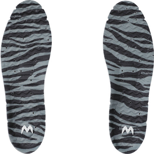 ＭＡＲＵＧＯ　マンダムインソール＃１０２　ブラックタイガー　ＬＬ　MDMINSOL102-BKTG-LL　1 足