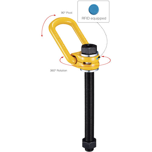 ＹＯＫＥ　リフティングポイントロング　Ｍ２４×３×２２１　３．２ｔ　8-211-040-265L　1 個