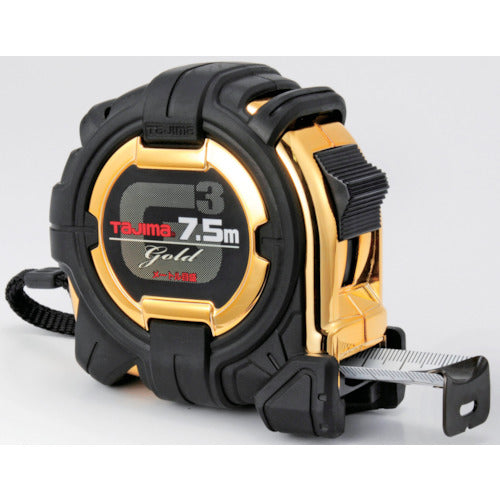 Tajima G3 Gold Lock-25 7.5m Metric Scale G3GL25-75BL 1 pc