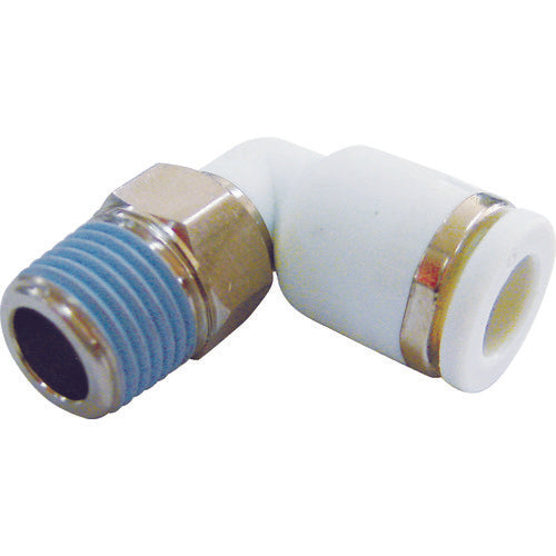 CONVUM Male Elbow, Suitable for Tube Outer Diameter 4mm, Connection Diameter M5 x 0.8 WPL04-M5 1 pc